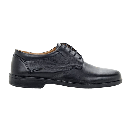 Boxer Δερμάτινα Ανδρικά Casual Παπούτσια Ανατομικά Μαύρα