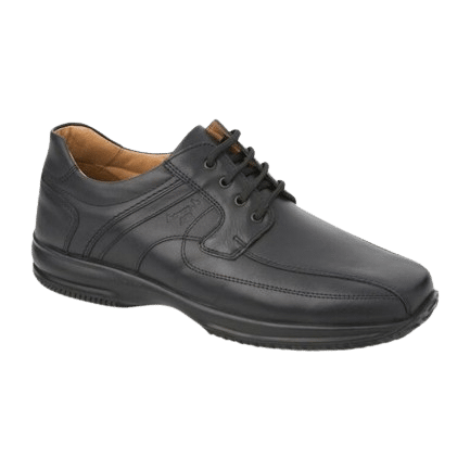 Boxer Δερμάτινα Ανδρικά Casual Παπούτσια Ανατομικά Μαύρα