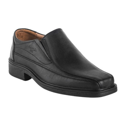 Boxer Δερμάτινα Ανδρικά Casual Παπούτσια Ανατομικά Μαύρα