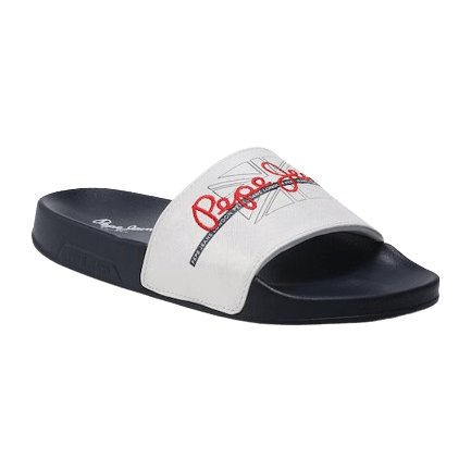 Pepe Jeans Slides σε Ασημί Χρώμα