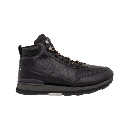 Replay Arthur Ανδρικά Μποτάκια Μαύρα